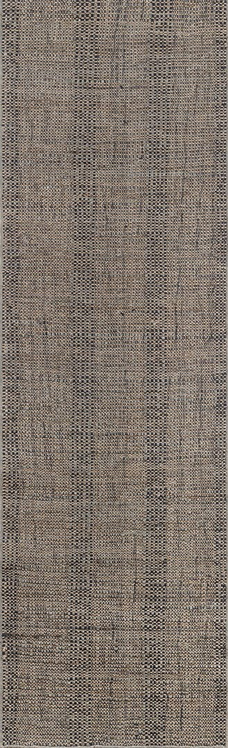 Moghar Kaffrine Charcoal RUGS - patterned Momeni
