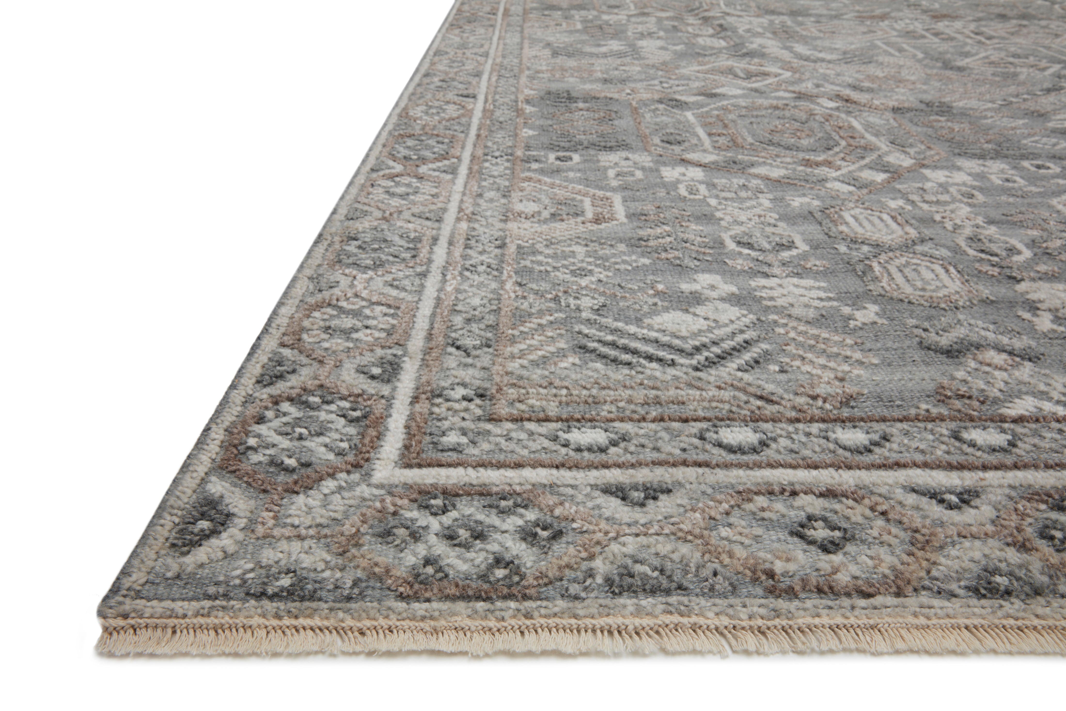Loloi Nola Slate / Granite RUGS - patterned Loloi