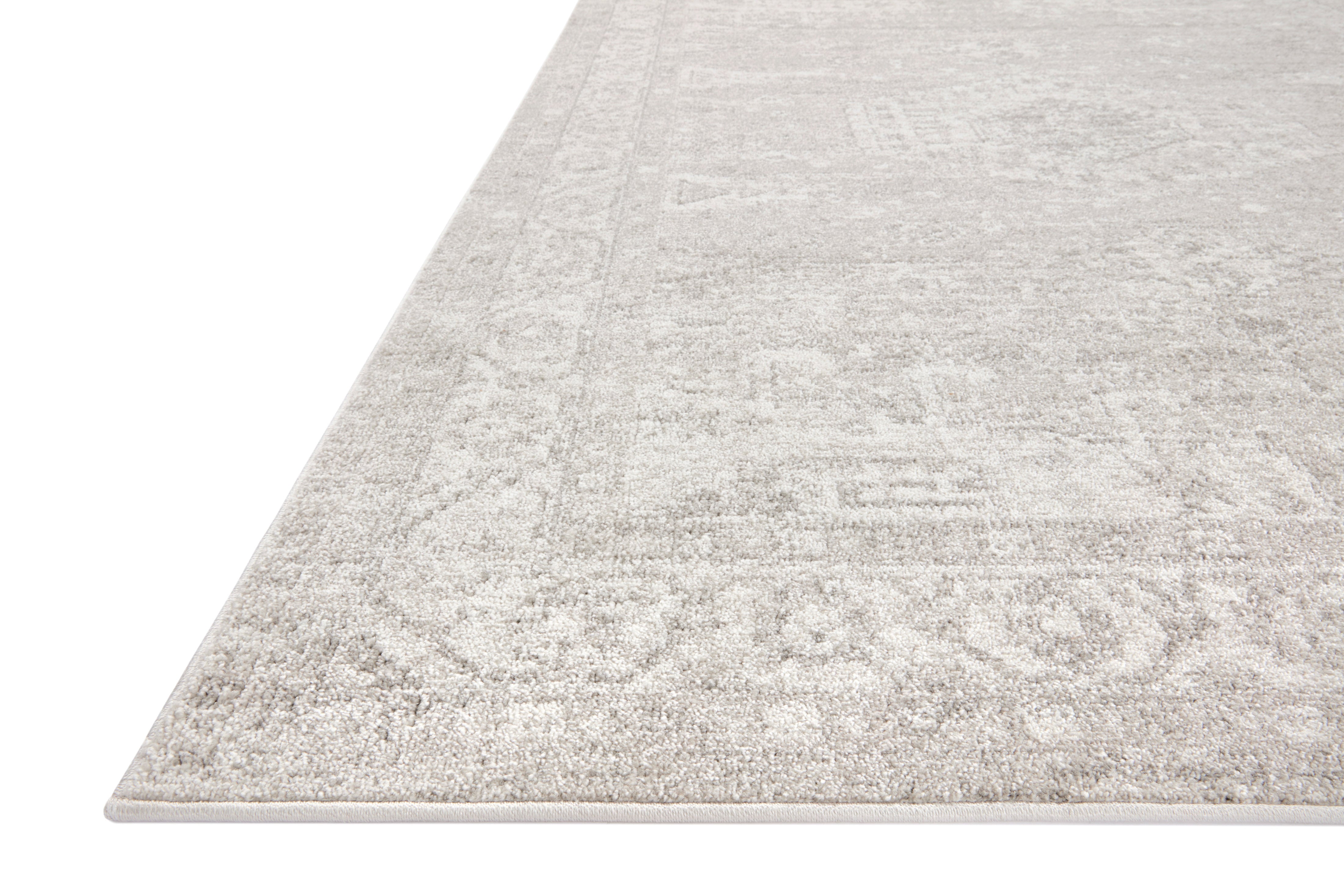 Loloi Odette Silver / Ivory Rug 0-RUGS-patterned Loloi