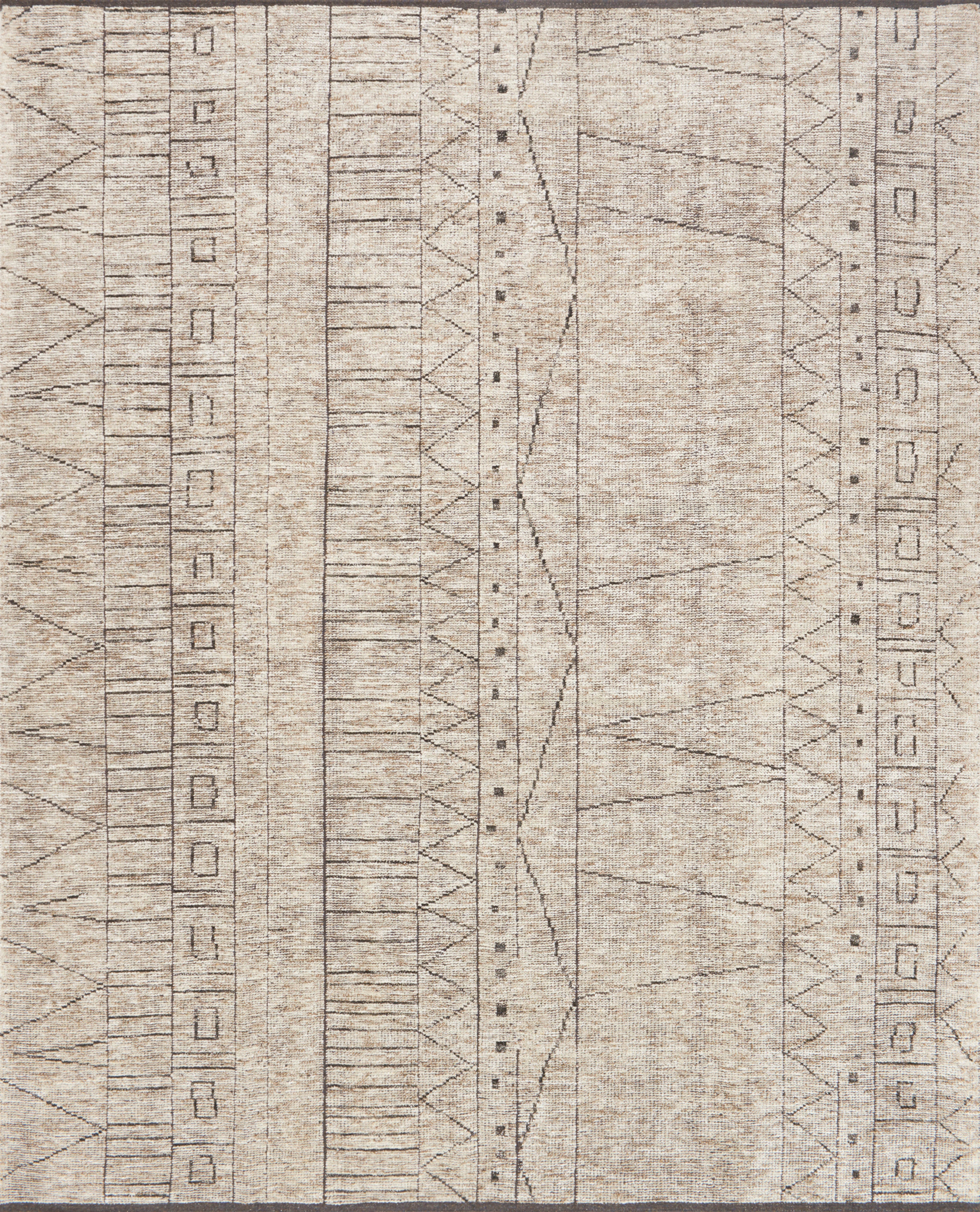 Loloi Odyssey Natural / Ash Rug 2- RUGS - wool Loloi