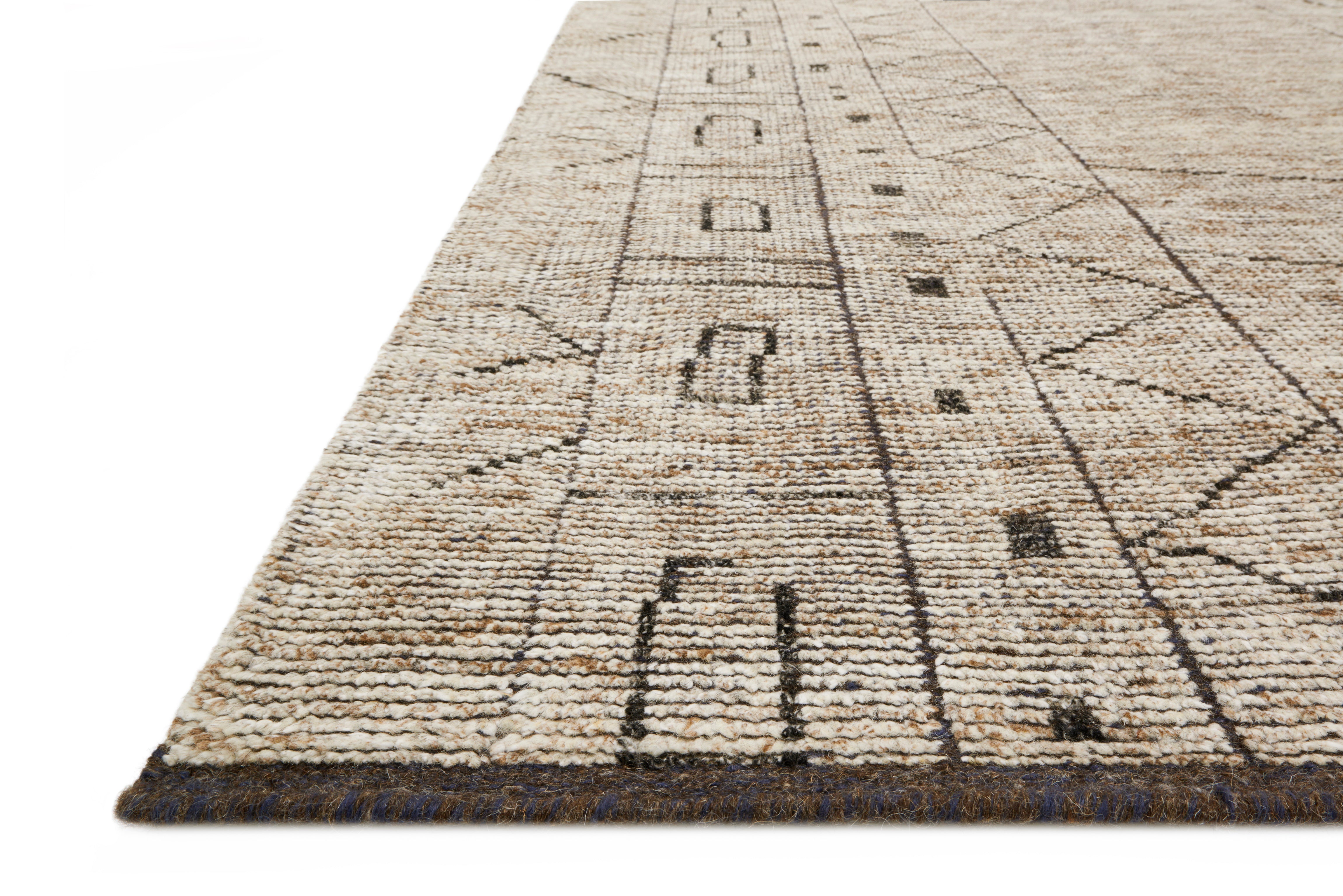 Loloi Odyssey Natural / Ash Rug 2- RUGS - wool Loloi