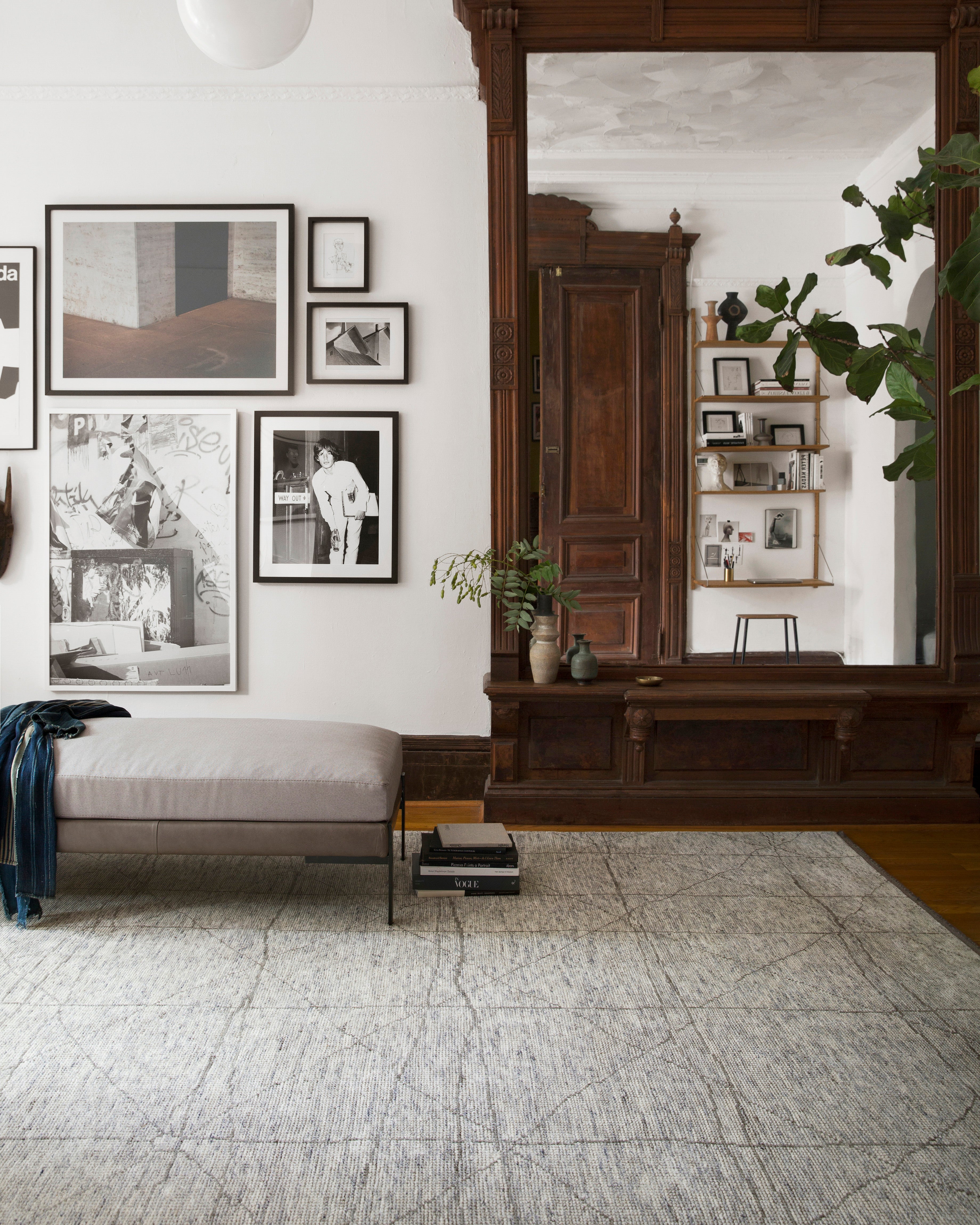 Loloi Odyssey Slate / Grey Rug 2- RUGS - wool Loloi