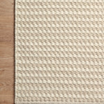 Amber Lewis x Loloi Ojai Ivory / Natural Rug 0-patterned rugs Loloi