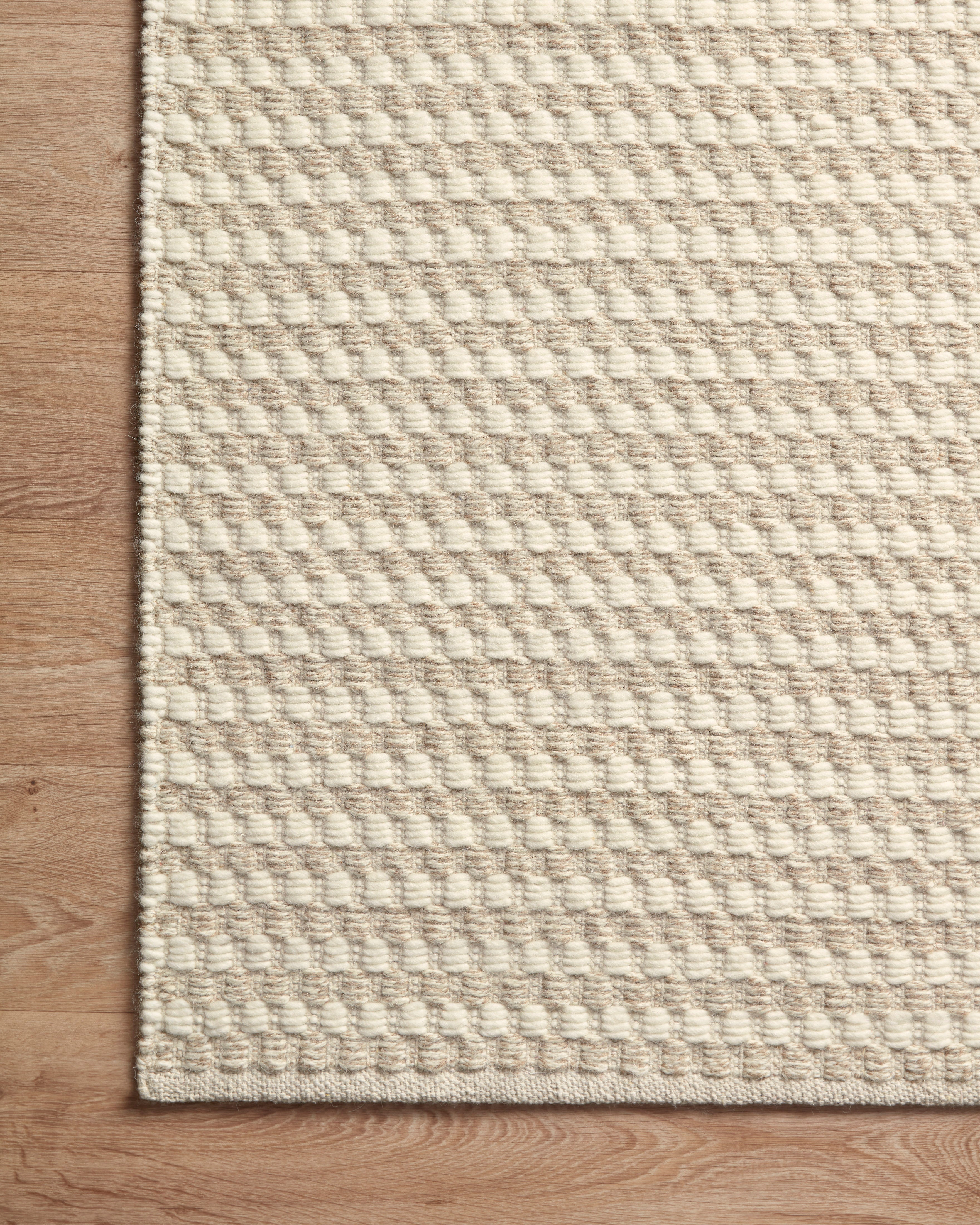 Amber Lewis x Loloi Ojai Ivory / Natural Rug 0-patterned rugs Loloi