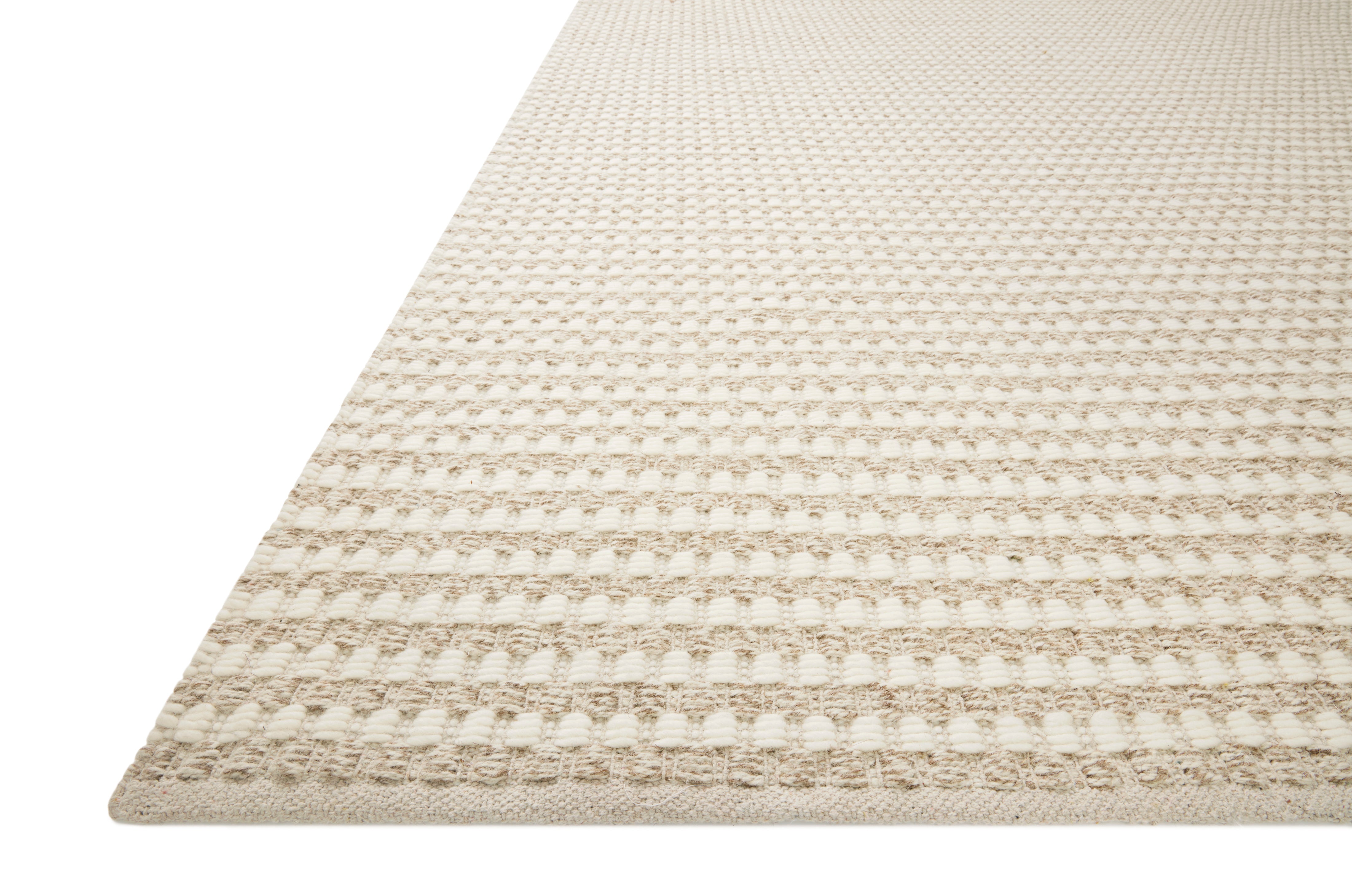 Amber Lewis x Loloi Ojai Ivory / Natural Rug 0-patterned rugs Loloi