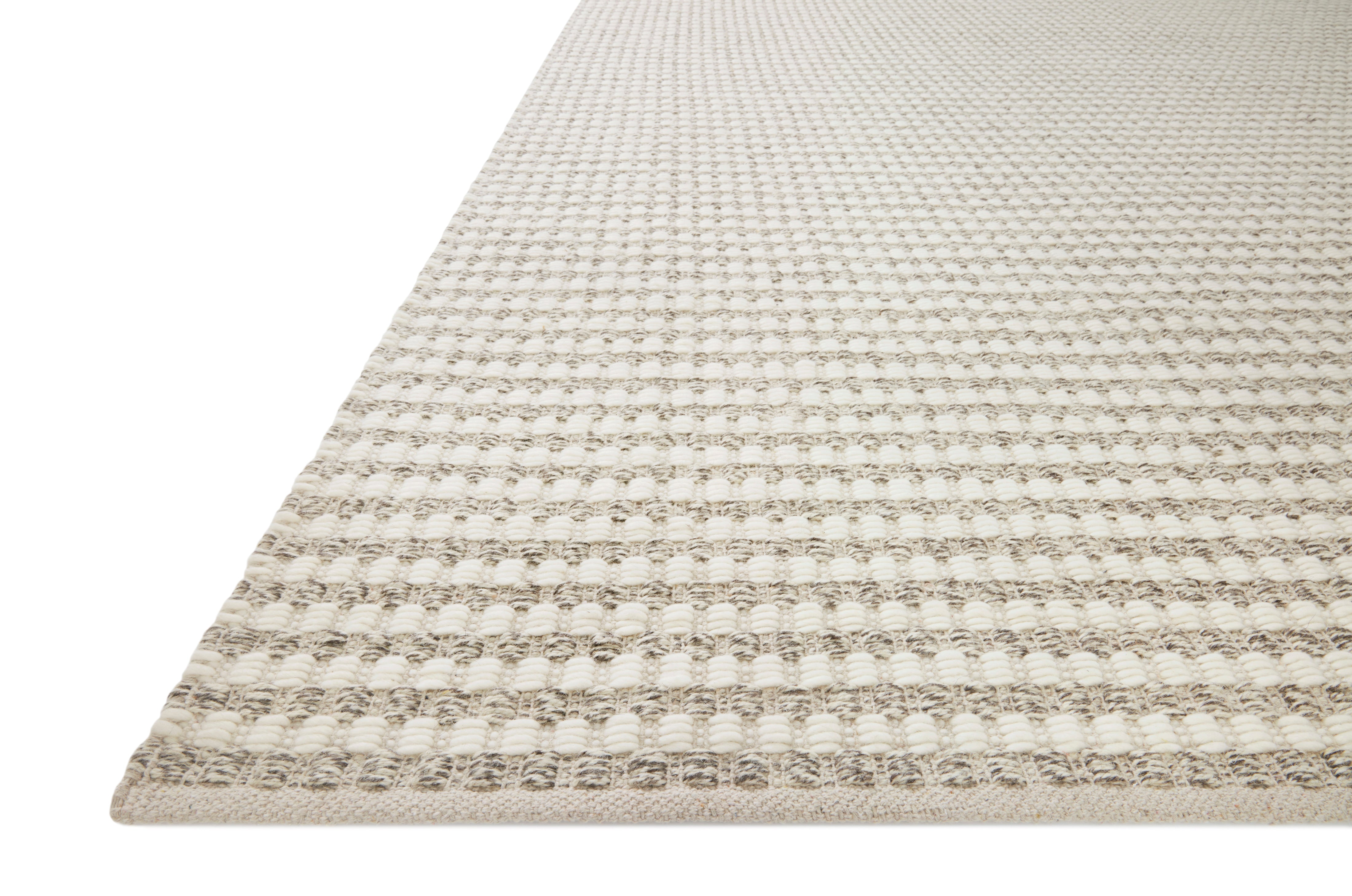 Amber Lewis x Loloi Ojai Ivory / Stone Rug 0-patterned rugs Loloi