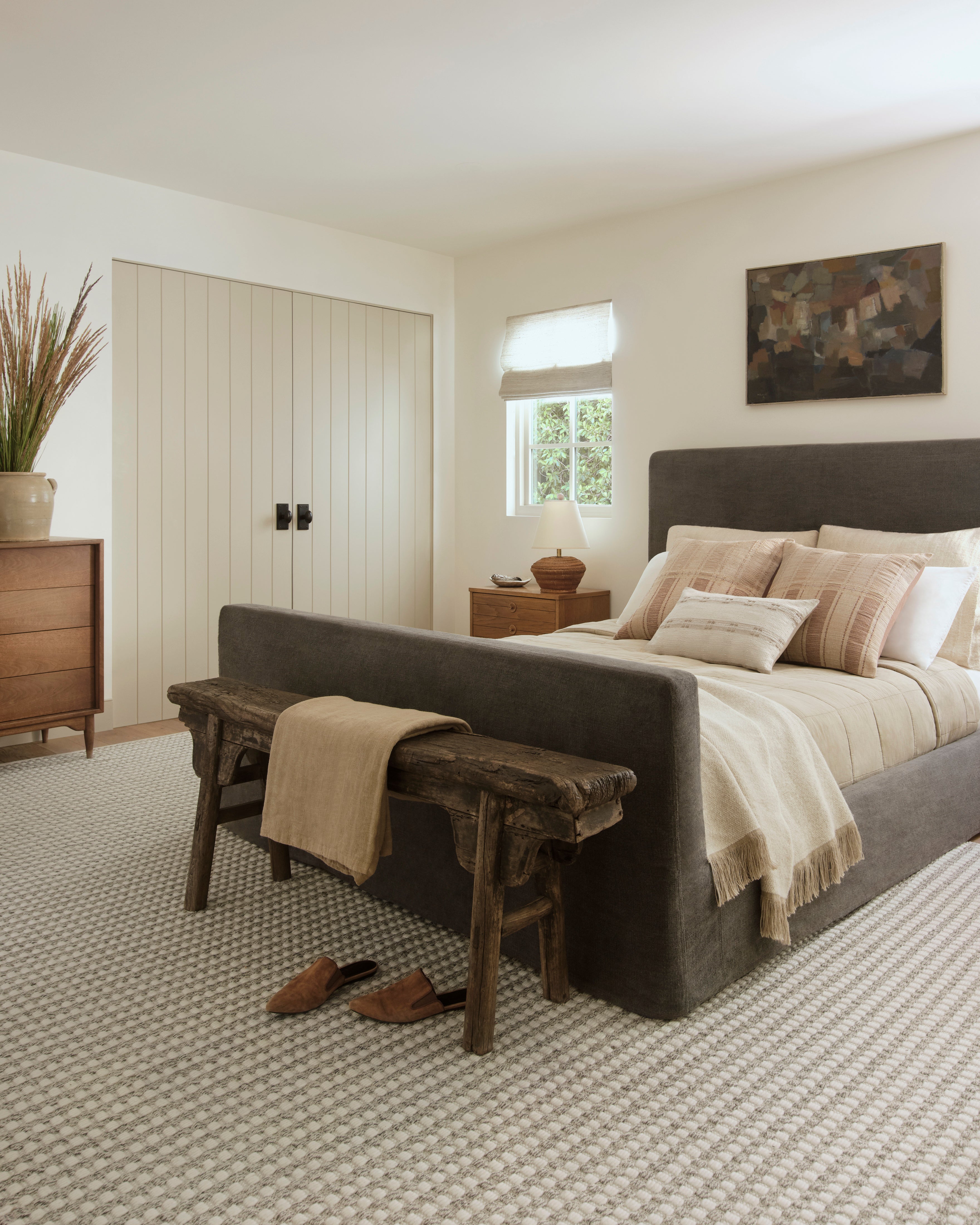 Amber Lewis x Loloi Ojai Ivory / Stone Rug 0-patterned rugs Loloi