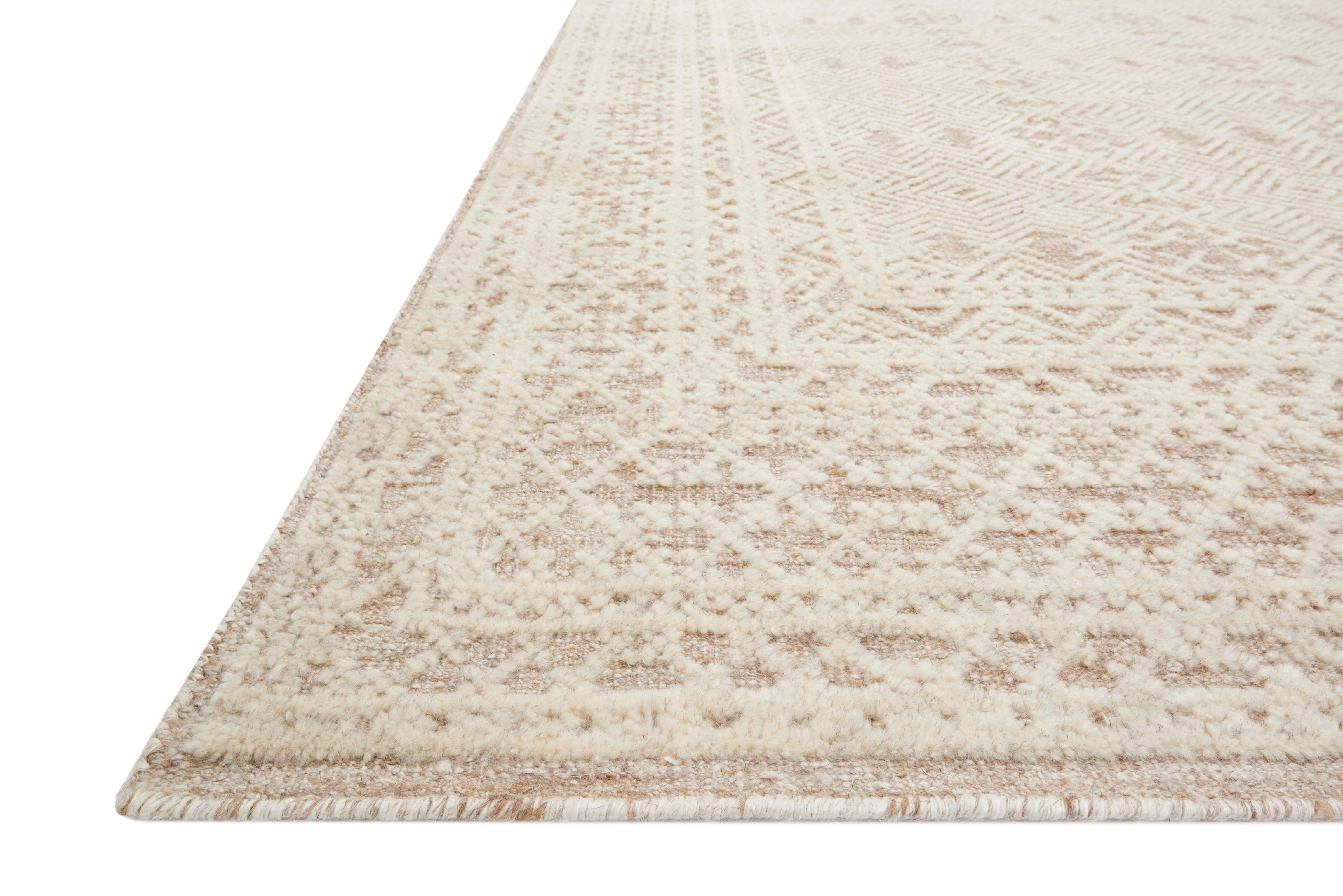 Loloi Origin Oatmeal / Ivory Rug 2-RUGS - wool Rug & Weave