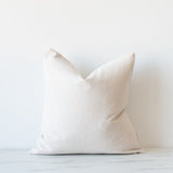 PRE ORDER - Oatmeal Linen Pillow Cover 1 - PILLOWS - linen - neutral Rug & Weave Pillows 22" x 22"