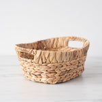 Oval Hyacinth Basket basket Bacon Basketware (Faire)