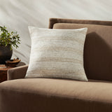 IN-STORE Amber Lewis x Loloi Zephyr Ivory Natural Pillow Throw Pillow Loloi