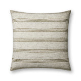 IN-STORE Amber Lewis x Loloi Zephyr Ivory Olive Pillow Throw Pillow Loloi