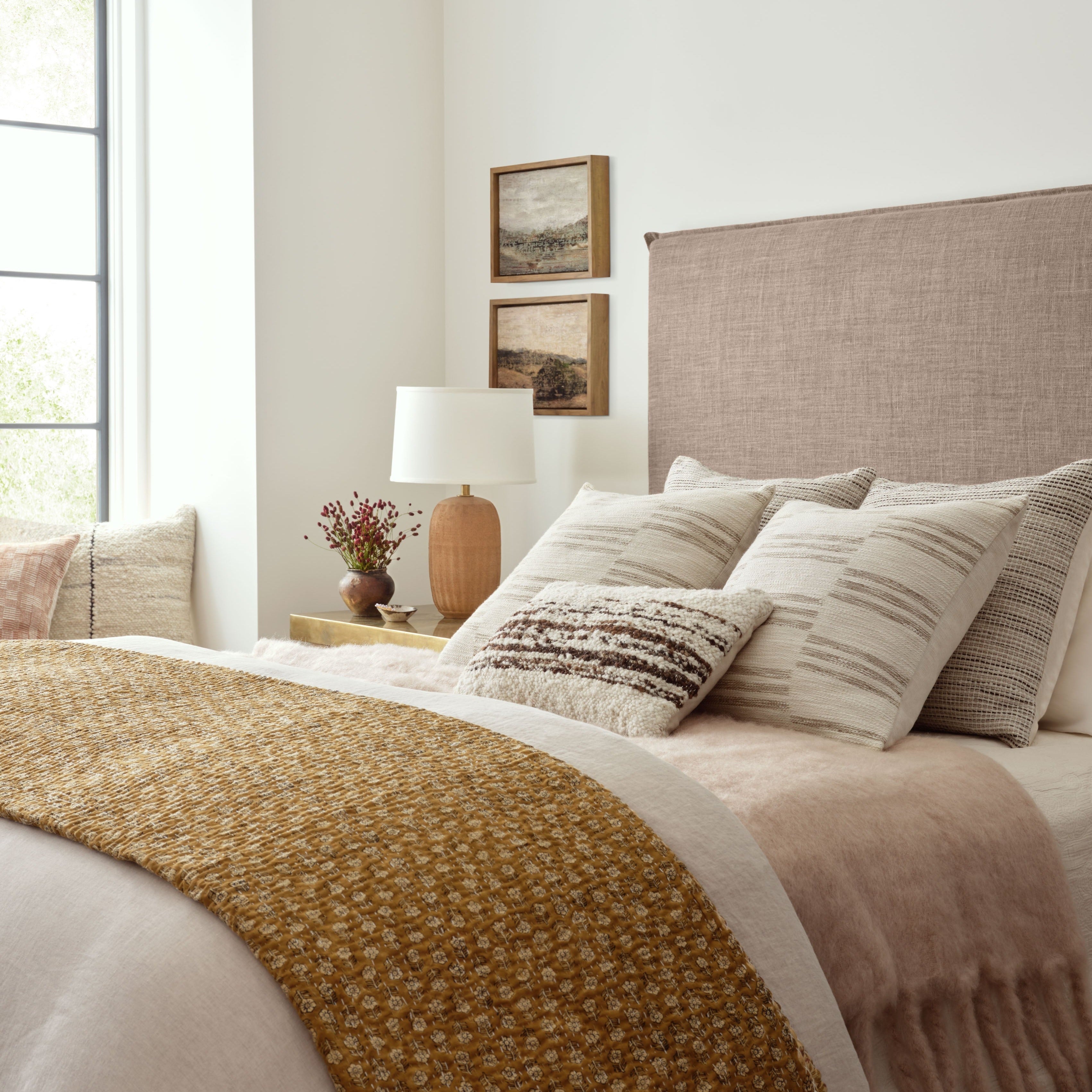 Amber Lewis x Loloi Carla Pillow Throw Pillow Loloi