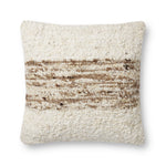 Amber Lewis x Loloi Marie Ivory / Camel Pillow - Rug & Weave
