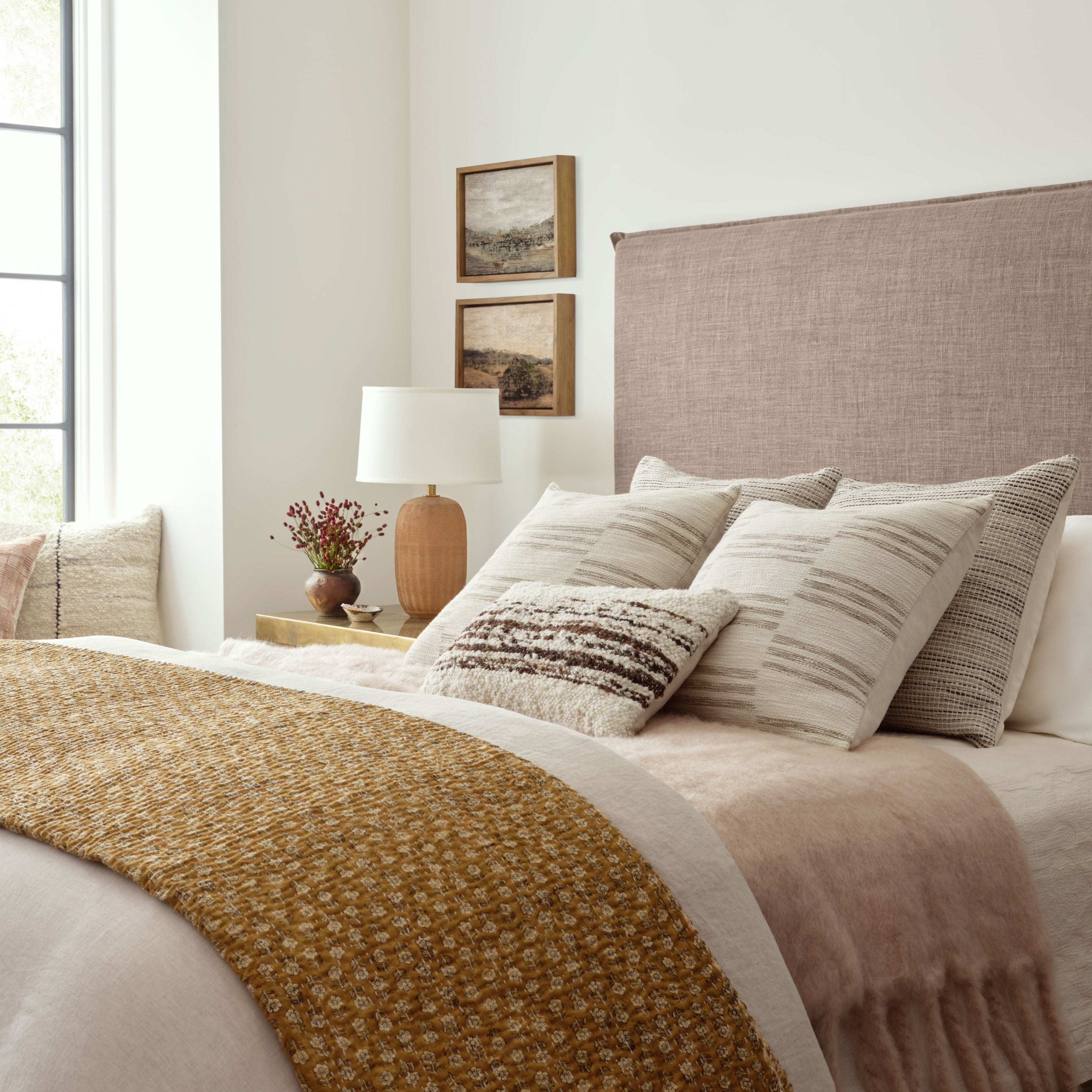 Amber Lewis x Loloi Morro Pillow Throw Pillow Loloi