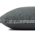 IN-STORE Amber Lewis x Loloi Sable Blue Pillow Throw Pillow Loloi