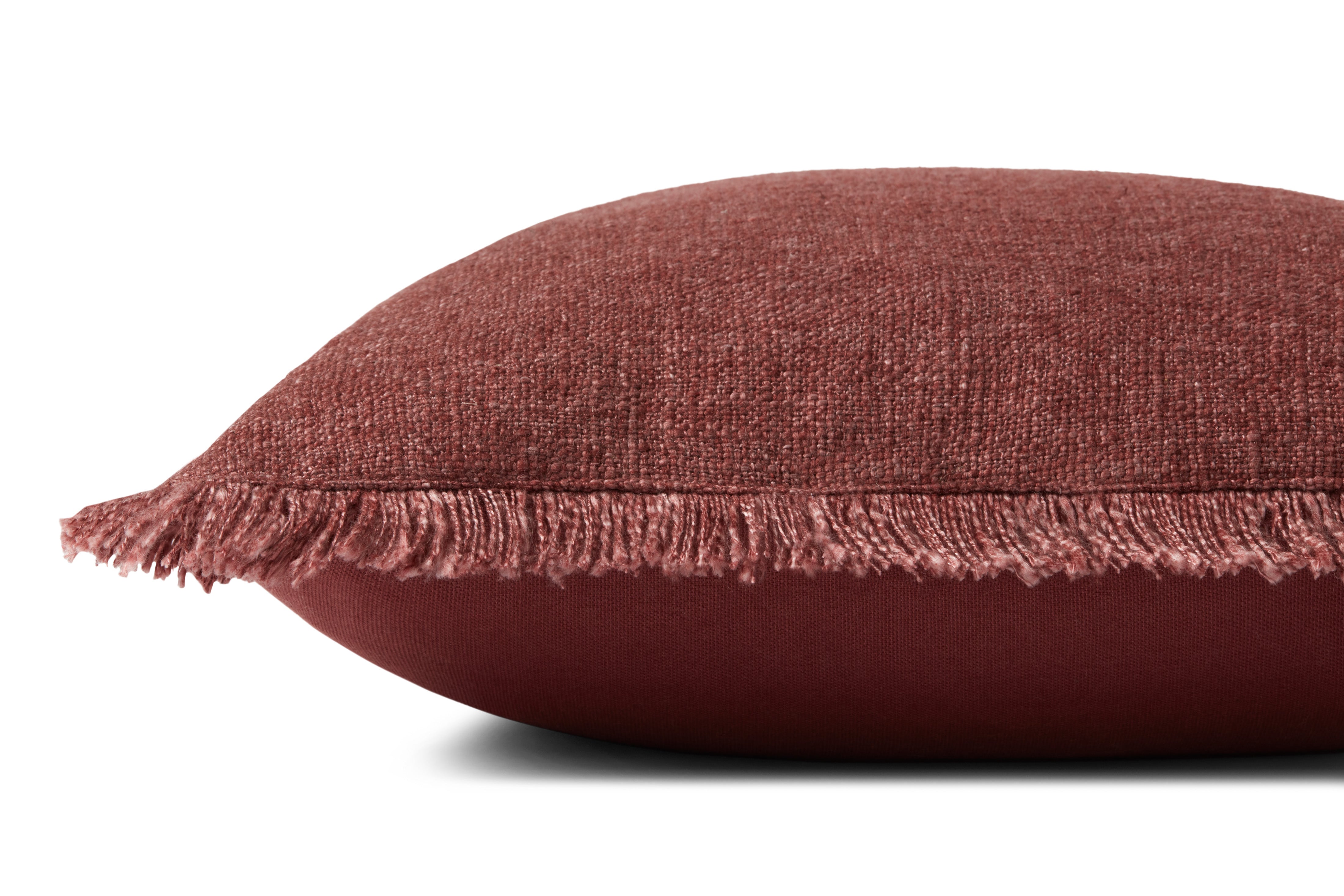IN-STORE Amber Lewis x Loloi Sable Wine Pillow Throw Pillow Loloi