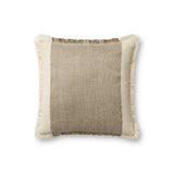 IN-STORE Amber Lewis x Loloi Seraphina Ivory Earth Pillow Throw Pillow Loloi
