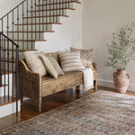 IN-STORE Amber Lewis x Loloi Seraphina Ivory Earth Pillow Throw Pillow Loloi