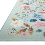 Rifle Paper Co. x Loloi Perennial Strawberry Fields Mint Rug 5-Rugs - indoor/outdoor Loloi