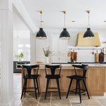 Painted No.3 Pendant - by Mark D. Sikes LIGHTING - pendant Hudson Valley Lighting