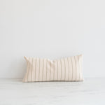 Pistachio Woven Stripes Pillow Cover - Rug & Weave