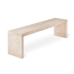Gus* Modern Plank Dining Bench 11 - FURNITURE - dining bench Gus White Wash Ash
