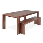 Gus* Modern Plank Dining Bench 11 - FURNITURE - dining bench Gus