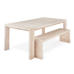 Gus* Modern Plank Dining Bench 11 - FURNITURE - dining bench Gus