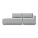 Gus* Modern Podium 2 Piece Lounge 8 - d - FURNITURE - modular - podium Gus Bayview Silver Left