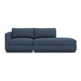 Gus* Modern Podium 2 Piece Lounge 8 - d - FURNITURE - modular - podium Gus Hanson Navy Right