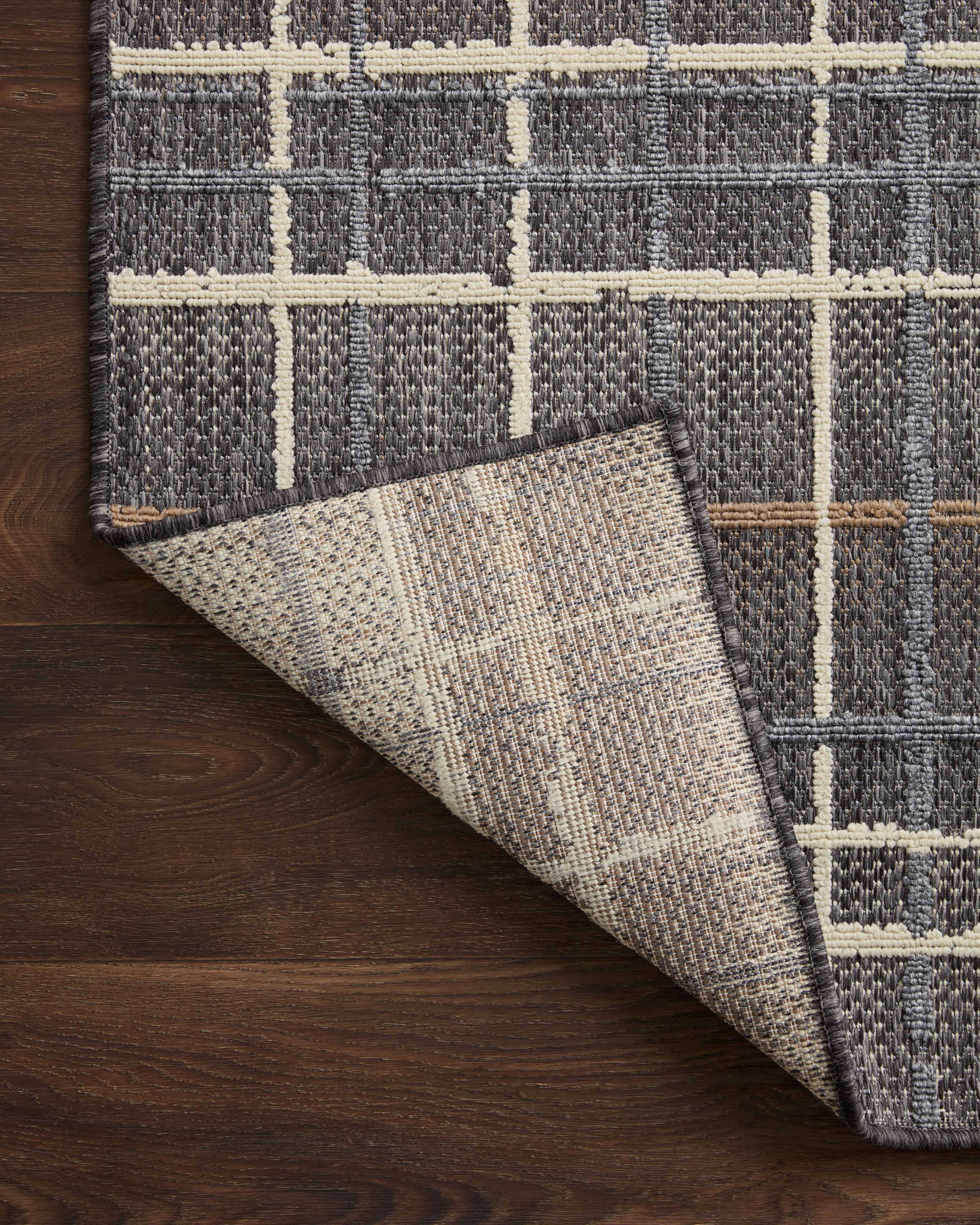 Loloi Rainier Charcoal / Multi Outdoor Rug 0-RUGS-patterned Loloi