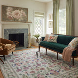 Rifle Paper Co. x Loloi Rosa Ivory Rug 0-RUGS-patterned Loloi