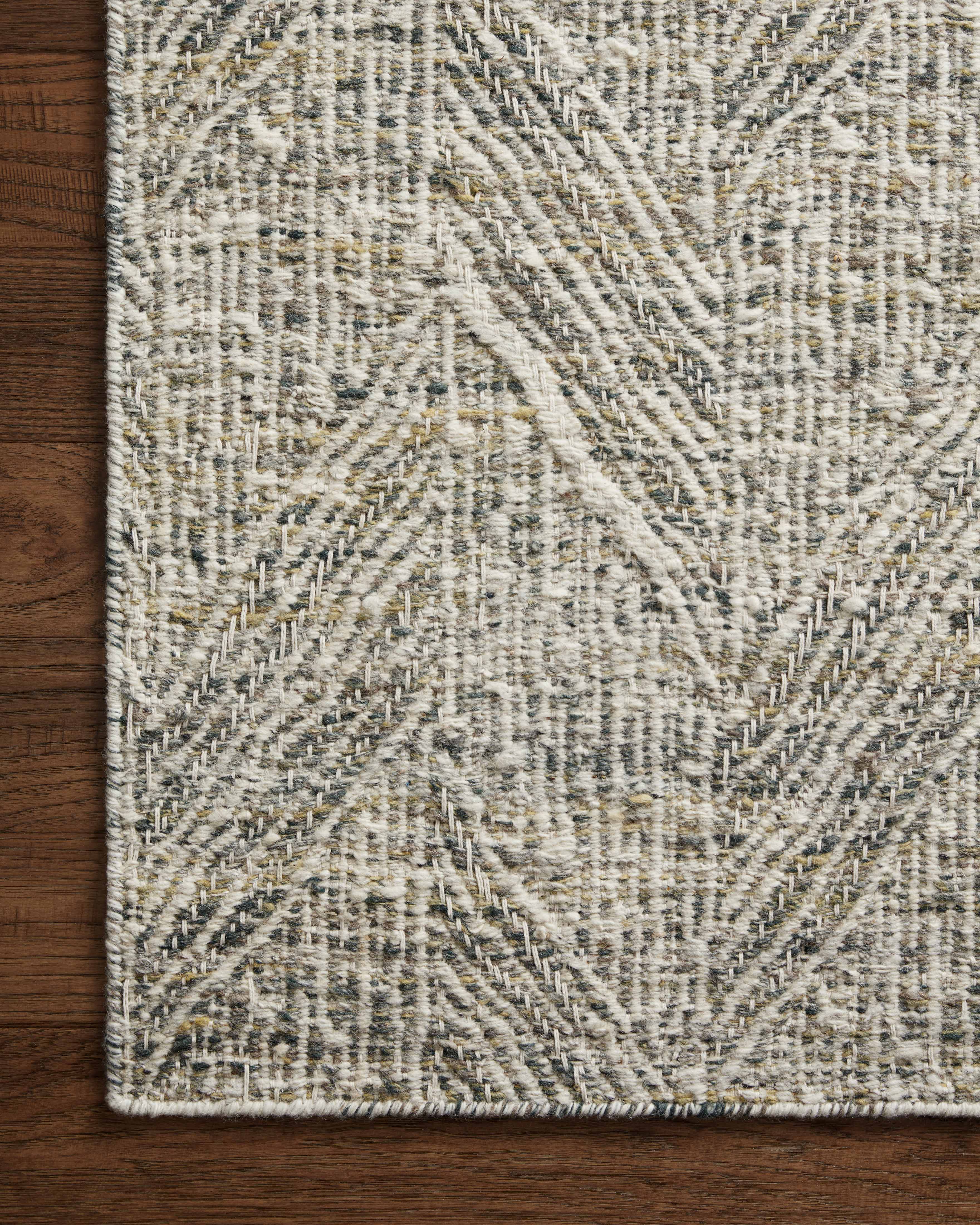 Loloi Raven Moss / Ivory Rug 0-RUGS - wool Loloi