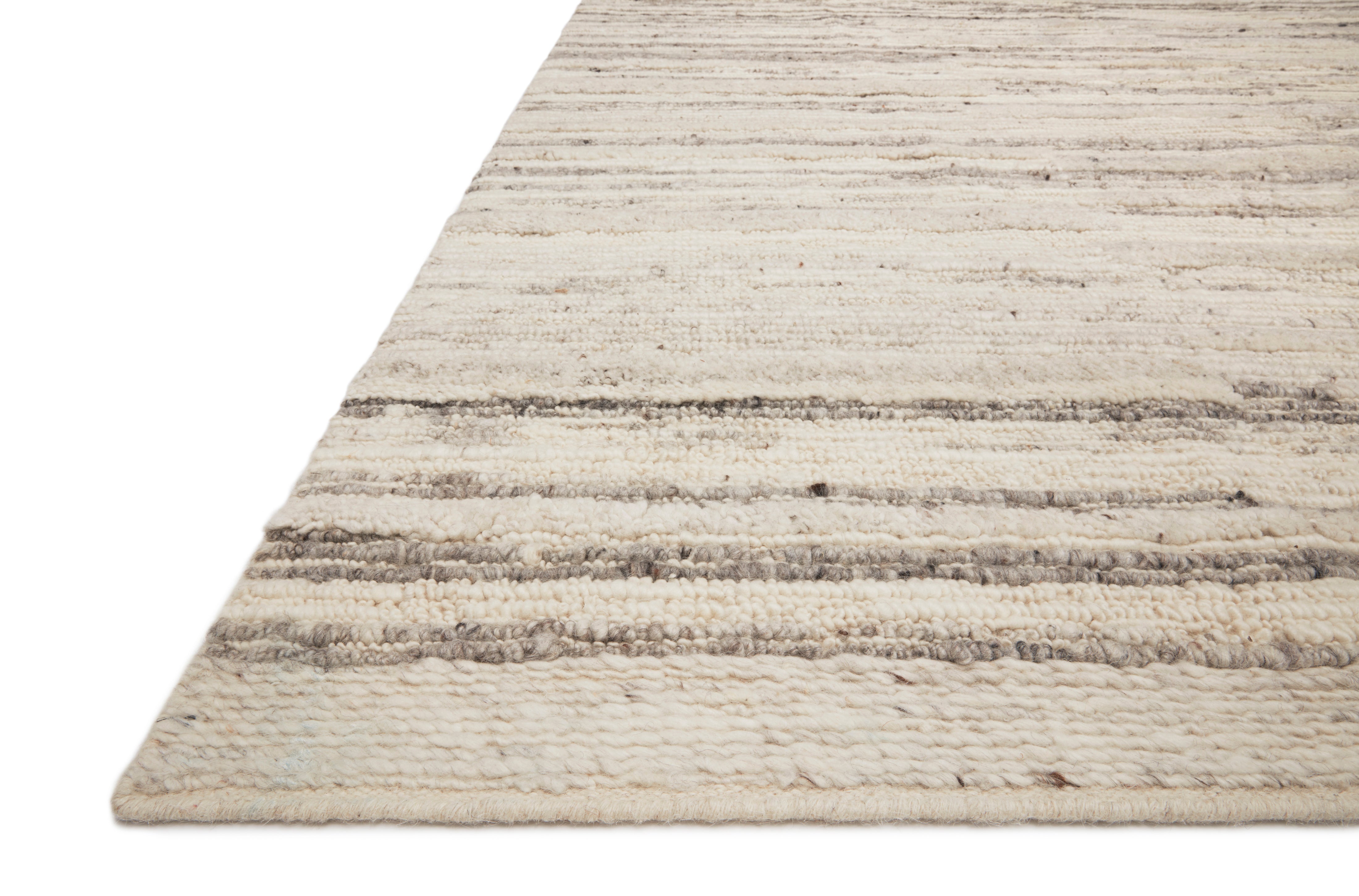 Loloi Rayan Natural / Grey 2-RUGS - patterned Rug & Weave