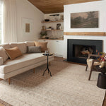 Angela Rose x Loloi Rivers Sand / Ivory Rug 0-RUGS-patterned Loloi