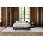 Calvin Charcoal Bed 13 - FURNITURE - bed Moe's Furniture