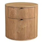 Niko Two Drawer Nightstand - Light Oak 14 - FURNITURE - nightstand Moe's Furniture
