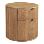 Niko Two Drawer Nightstand - Light Oak 14 - FURNITURE - nightstand Moe's Furniture