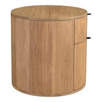 Niko Two Drawer Nightstand - Light Oak 14 - FURNITURE - nightstand Moe's Furniture