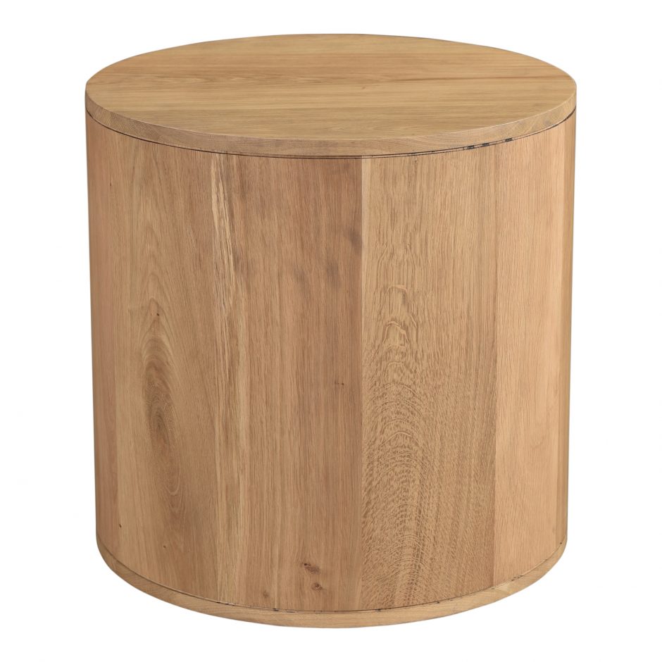 Niko Two Drawer Nightstand - Light Oak 14 - FURNITURE - nightstand Moe's Furniture