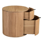 Niko Two Drawer Nightstand - Light Oak 14 - FURNITURE - nightstand Moe's Furniture