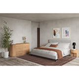 Niko Nightstand - Light Oak 14 - FURNITURE - nightstand Moe's Furniture