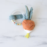 Radish Teething Rattle FINNBIRD - teether FIRE THE IMAGINATION