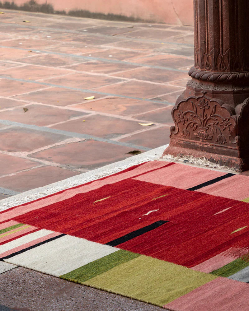 Rose Garden Rug 2-RUGS - patterned Mark Krebs