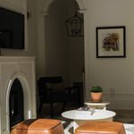 Aiden Ottoman / Tan 6 - FURNITURE - ottoman Sunpan