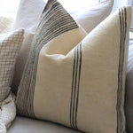 Cream Lucca Bhujodi Pillow Cover 1 - PILLOWS - Bhujodi - neutral Rug & Weave Pillows