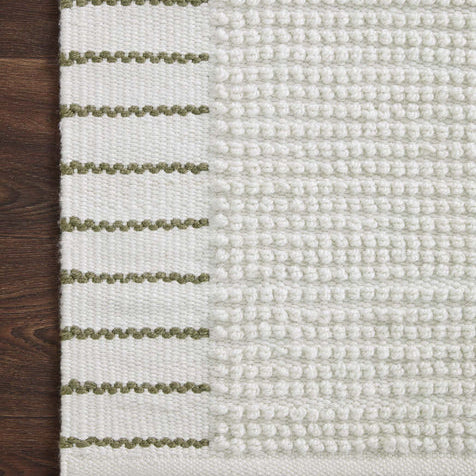 Loloi Sadie White Indoor/Outdoor Rug - Rug & Weave