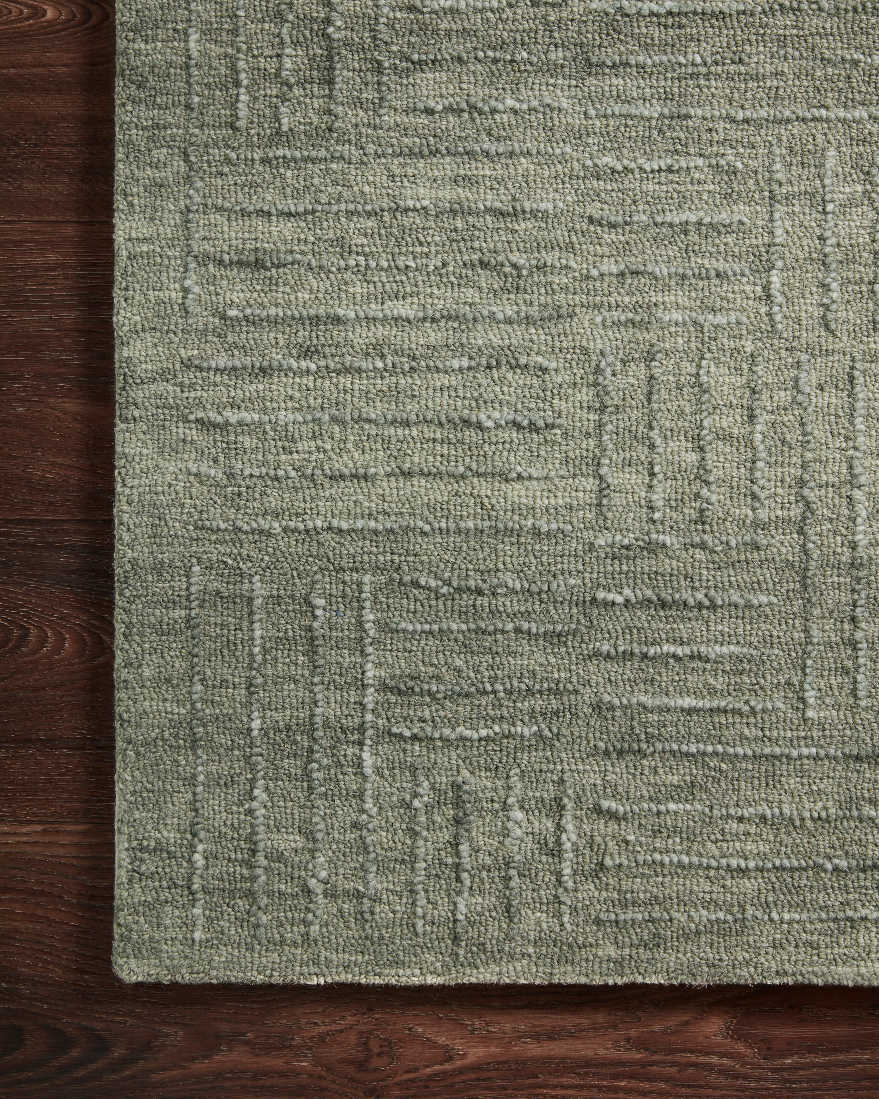 Loloi Sarah Moss Rug 1-RUGS - wool Loloi