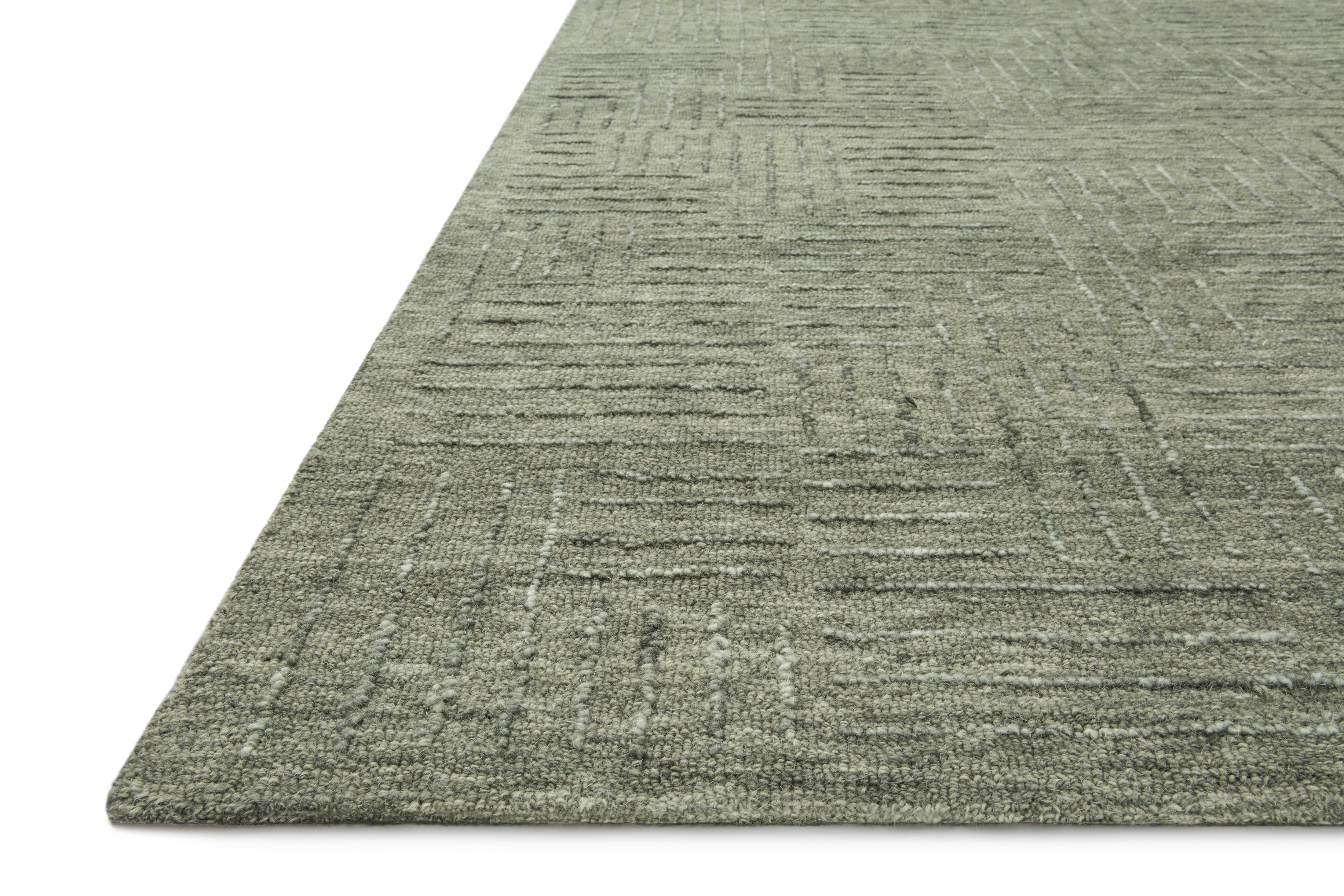 Loloi Sarah Moss Rug 1-RUGS - wool Loloi